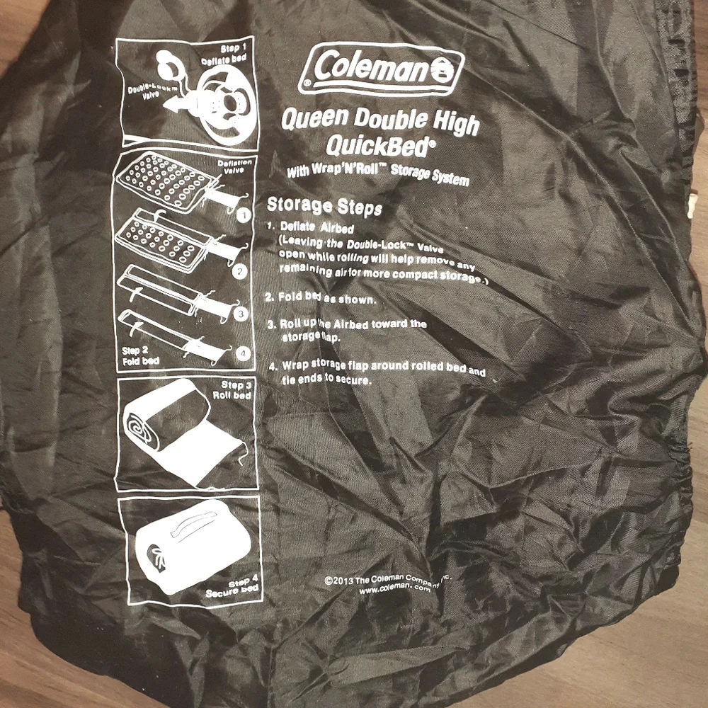 Coleman Queen Size Double High Quickbed